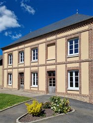 L\'ancienne mairie-cole - Ouville-l\'Abbaye